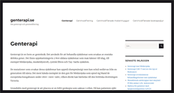 Desktop Screenshot of genterapi.se